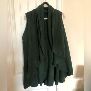Gorgeous Deep Green Shawl Vest